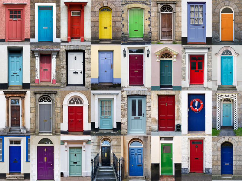 Choose The Best Color for Your Front Door!