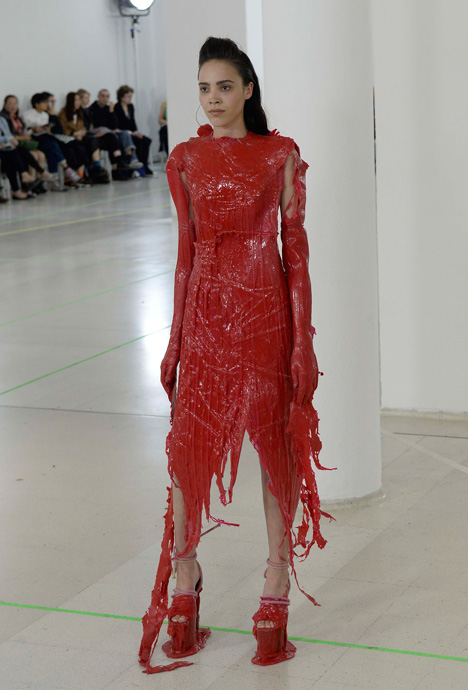 Royal College of Art MA Fashion graduate collection by Hannah Williams
