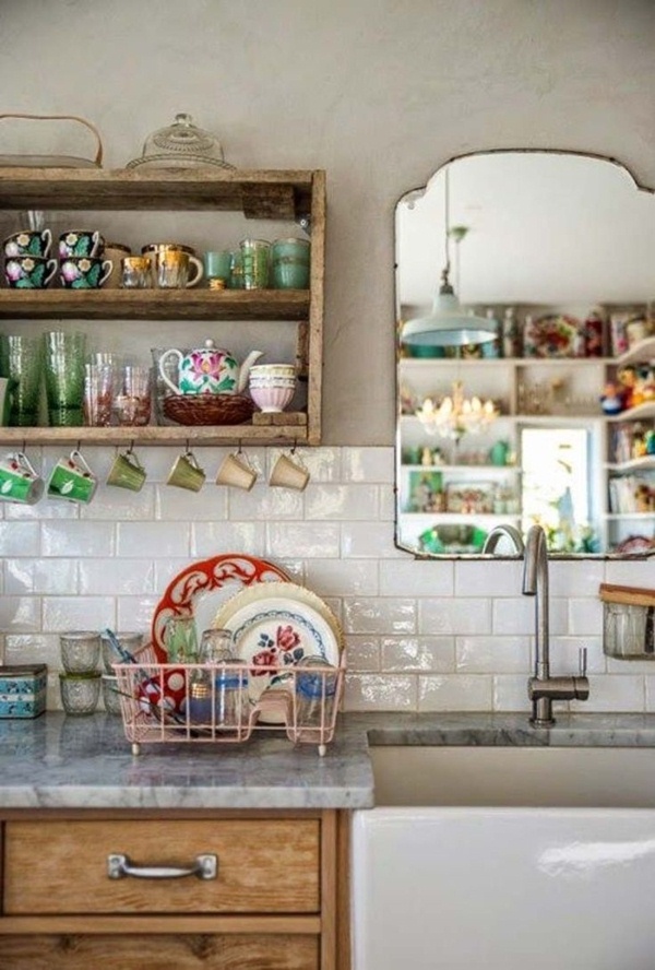 Vintage rustic country house kitchens