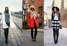 20 Stylish Ways to Style Back Tights for Perfect Winter Outfit spring winter outfit fashion