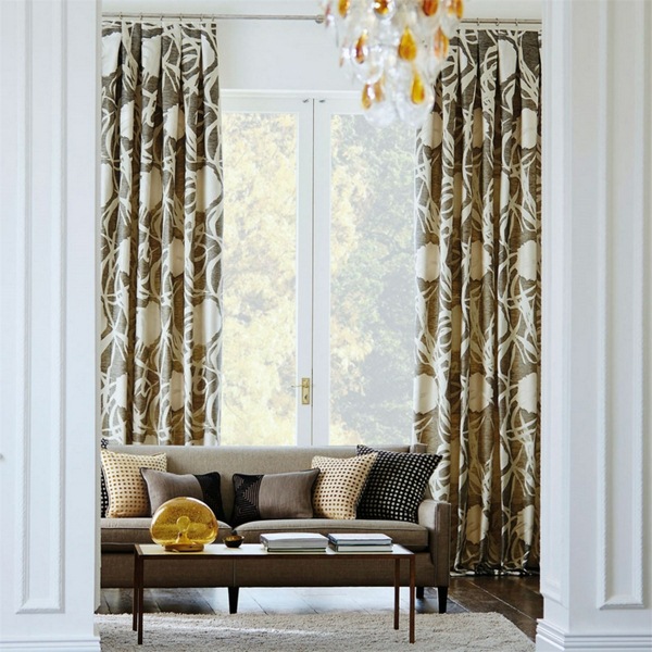 net curtains curtain fabrics curtains natural material erdfareben floral pattern