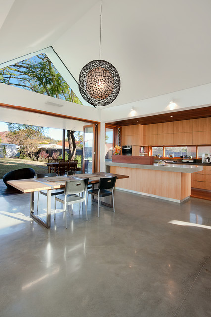18 Stunning Polished Concrete Flooring Interiors Design Ideas