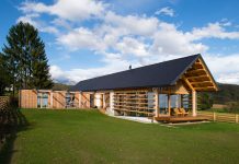 Modern day Wooden House by Biro Gasperic, Velesovo, Slovenia