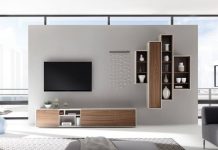 Present day Floating Shelves: Scopia Collection by Hülsta