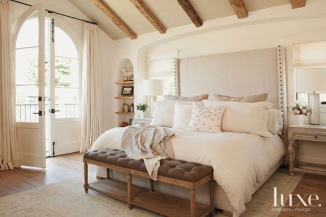 26 Upholstered Headboards To Boost Your, Large Upholstered Headboards