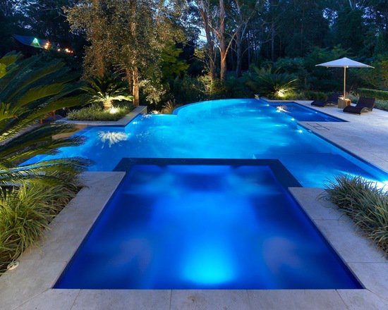 21 Landscape Small Backyard Infinity Pool Design Ideas