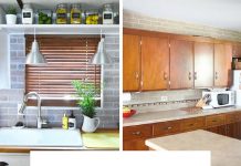 five Chic DIY Brick And Faux Brick Kitchen Backsplashes