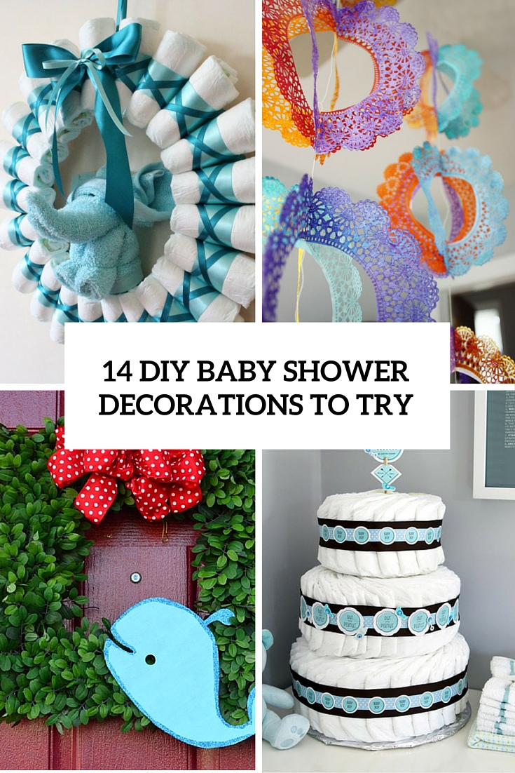 14 Cutest DIY Infant Shower Decorations To Try out