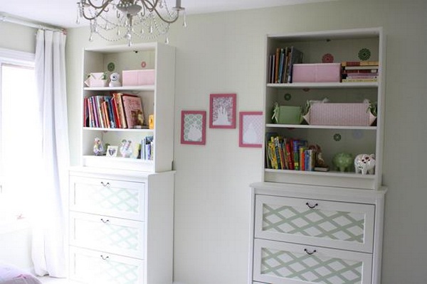 Shelf and cupboard furnishings decoration ideas – IKEA hack