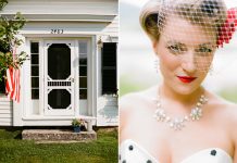 Lisa & Benjamin | Backyard Rockabilly Wedding in Maine