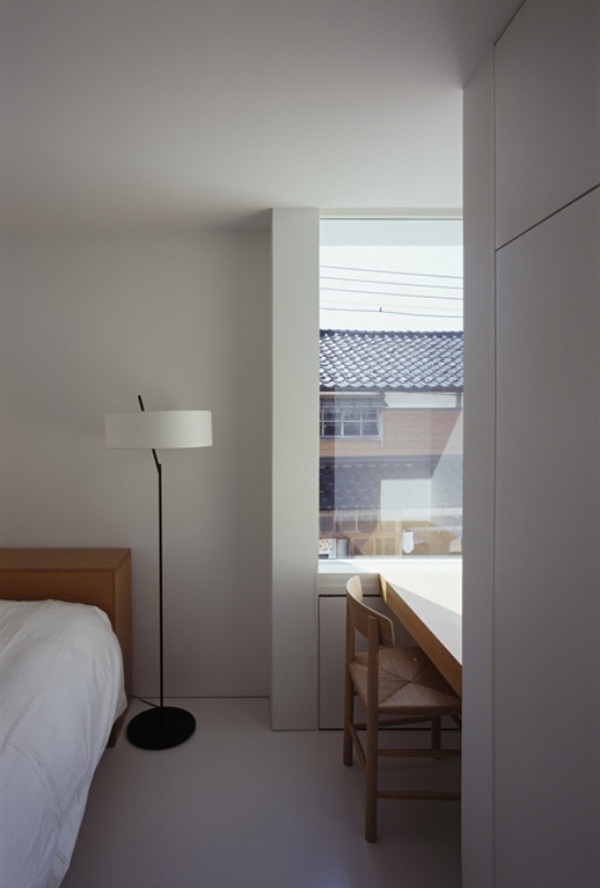 interior architecture concrete house minimalism Japanese trendy basic color white