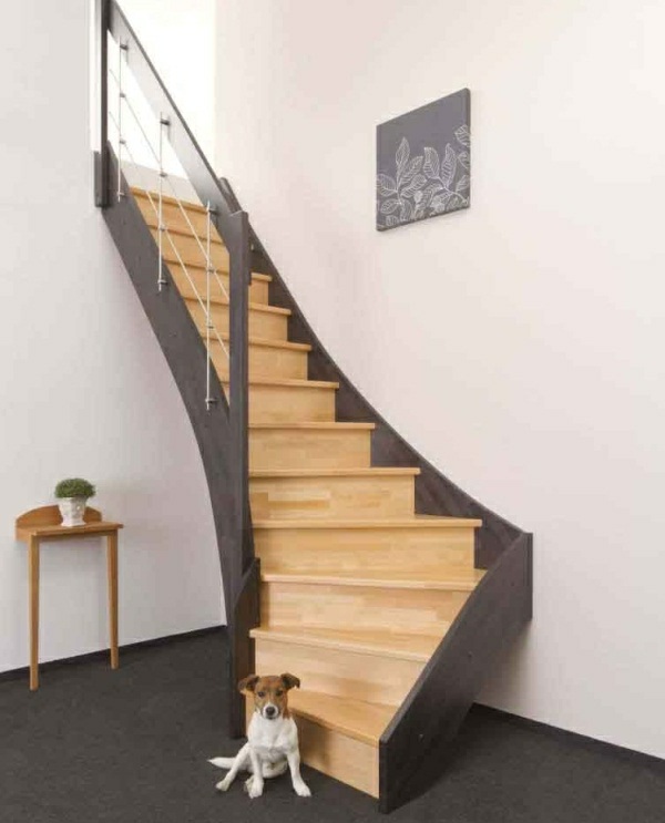 Area conserving stairs – 32 modern ideas