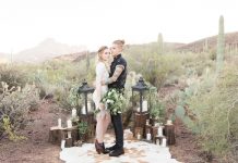 Bohemian Desert Anniversary Session: Brittany + Mike