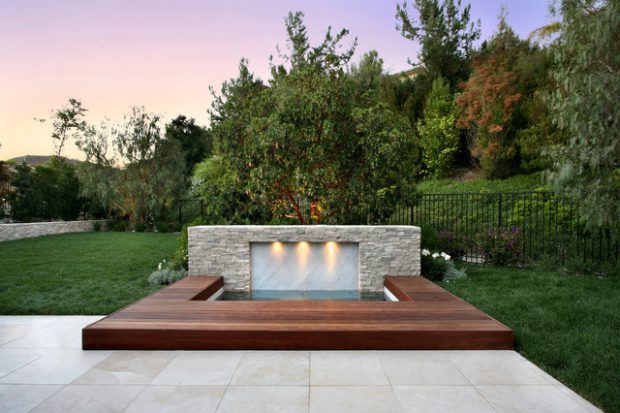 18 Stunning Decks and Patios Design Suggestions with Scorching Tubs