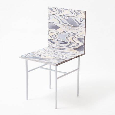 Nendo Turns Alcantara Material Into Timber-patterned Furniture