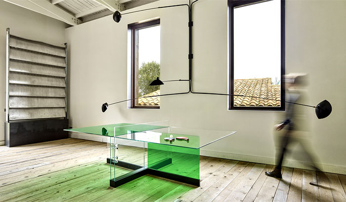 Innovative Ping Pong Table by Francesc Rife