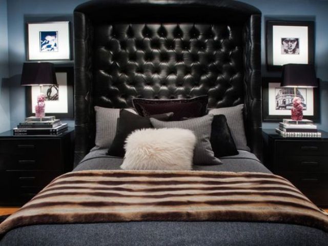 36 Chic And Timeless Tufted Headboards, Leather Tufted Headboards