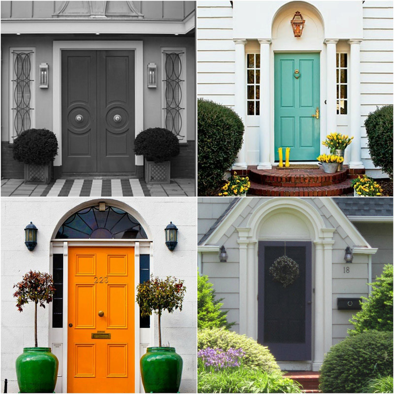 Choose The Best Color for Your Front Door! DesignRulz.com