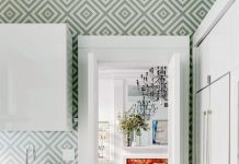 Colorful kitchen backsplashes