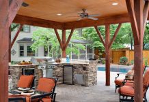 17 Spectacular Covered Outdoor Kitchen Design Ideas