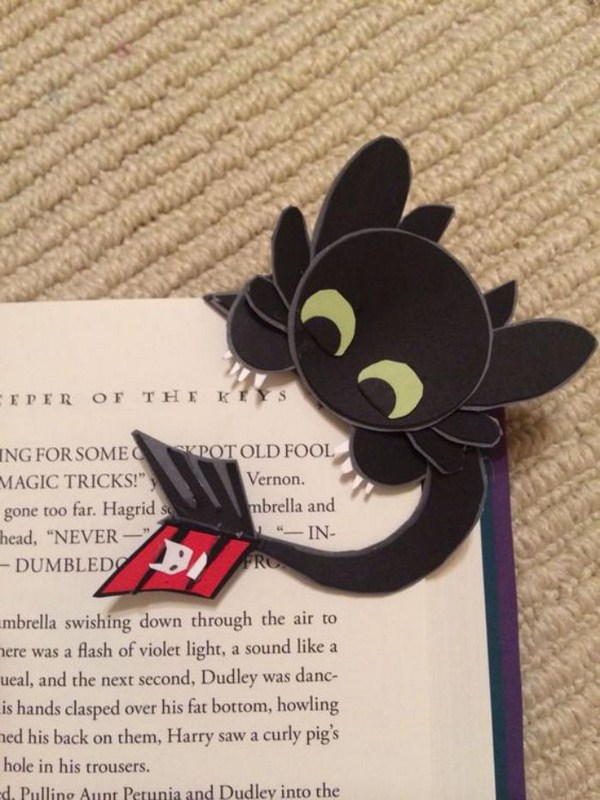 tinker bookmarks origami devil himself