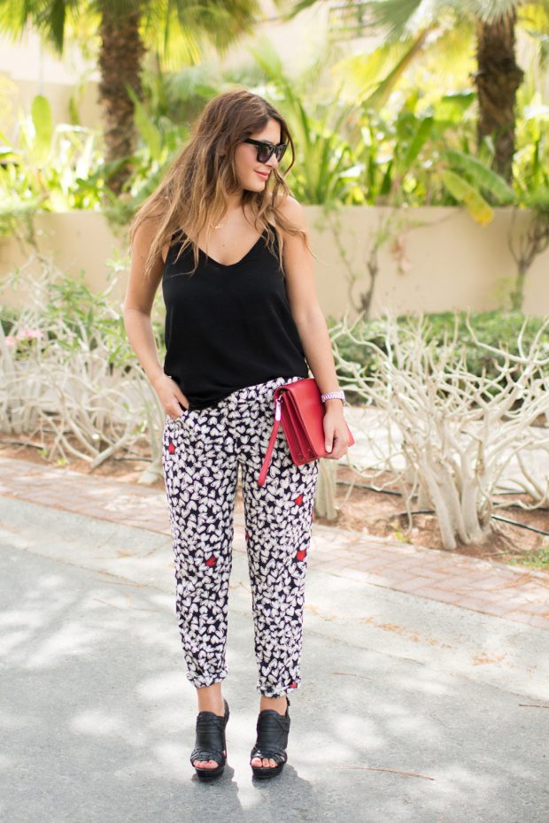 15 Cute and Comfy Summer Outfit Ideas with Harem and Palazzo Pants (Part 2)