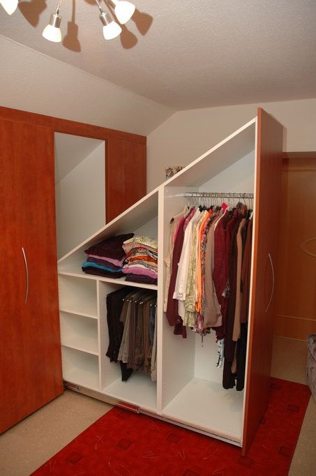 attic clothes drawers