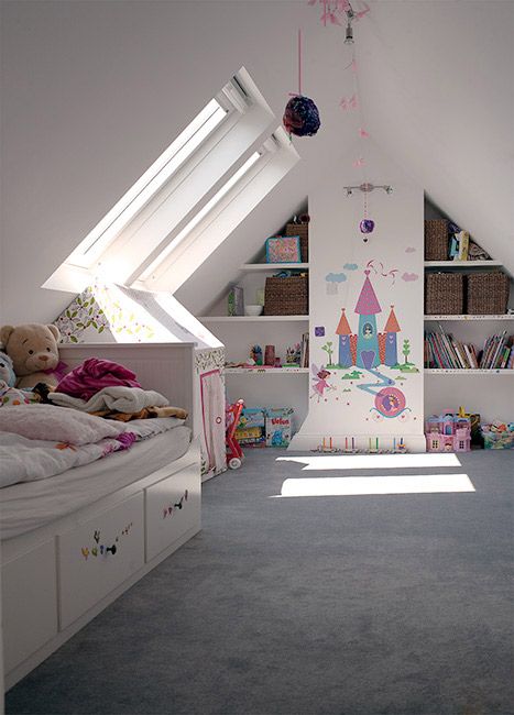 little princess attic kids' room