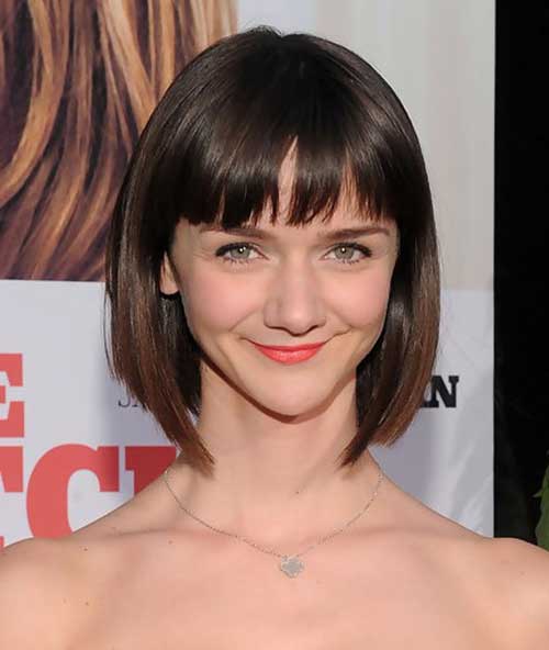 Bob Hairstyles with Bangs