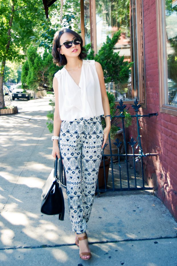15 Cute and Comfy Summer Outfit Ideas with Harem and Palazzo Pants (Part 1)