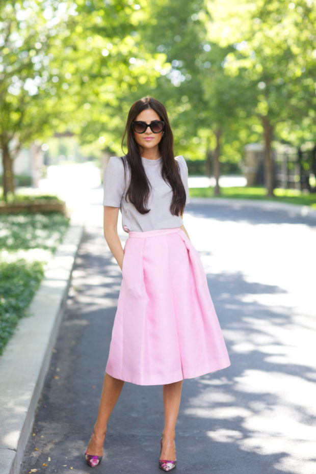 17 Chic Ways to Wear Midi Skirt This Summer (Part 1)