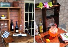 9 Amazing DIY Outdoor Murphy Bars For Refreshing Outside