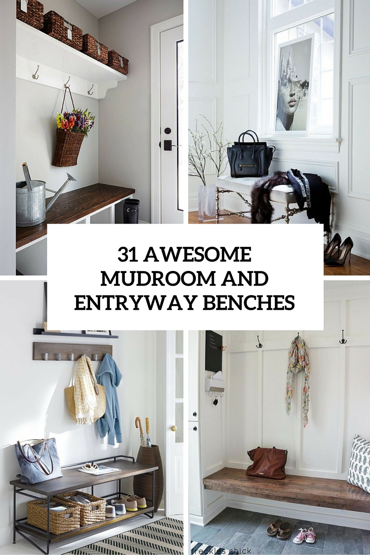 31 Amazing Mudroom And Entryway Benches