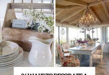 26 Techniques To Create A Shabby Chic Dining Space Or Area