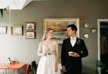 Intimate Coffee Shop Denver Elopement: Ashley + Remo
