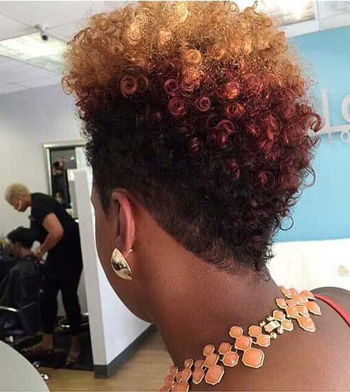 Short Natural Hairstyles for Black Women-12