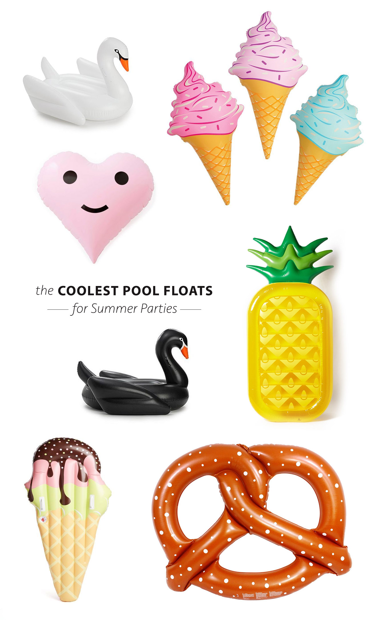 The Coolest Pool Floats for Summer Parties