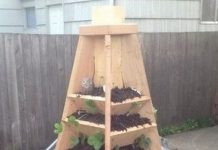 Vertical bed with his hands