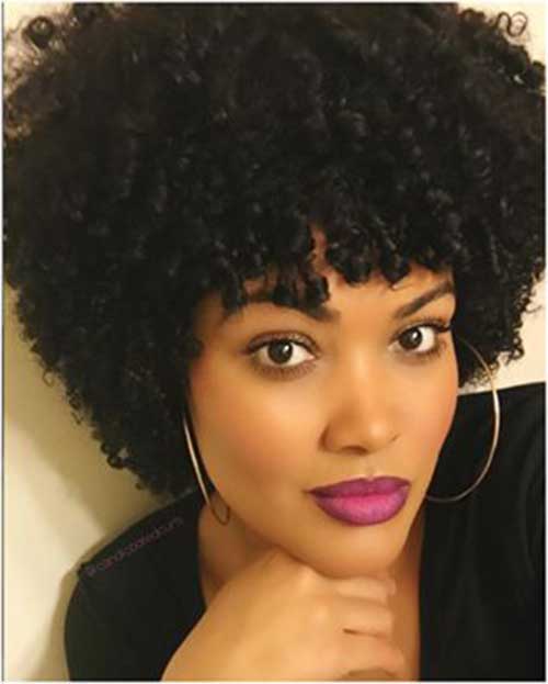 Short Natural Hairstyles for Black Women-8