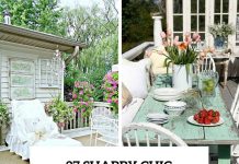 27 Shabby Chic Terrace And Patio Décor Ideas
