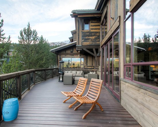 17 Stunning Mountain House Deck and Patio Design Ideas (Part 1)