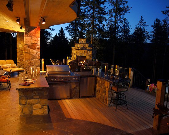 17 Stunning Mountain House Deck and Patio Design Ideas (Part 1)