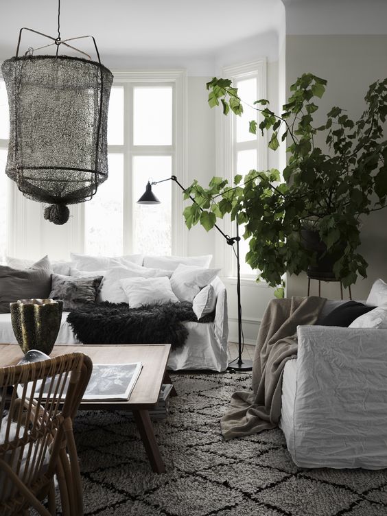 Mix of old and new in a charming Scandinavian house