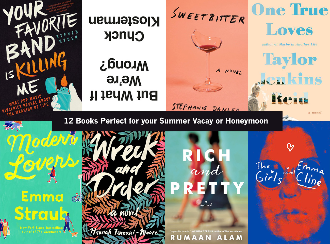 12 Perfect Books for Your Summer Vacay