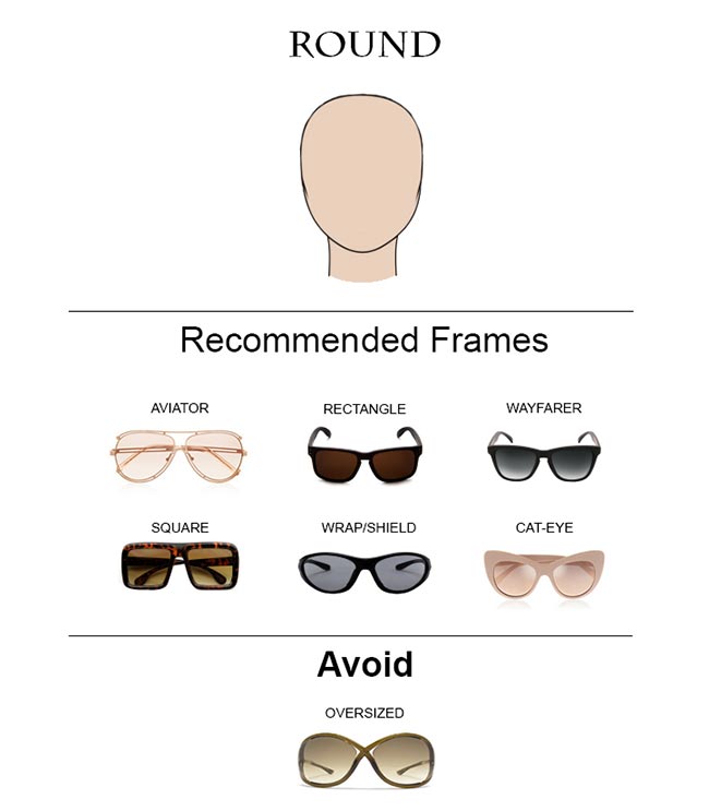 Glass Frames for Round Face Shape