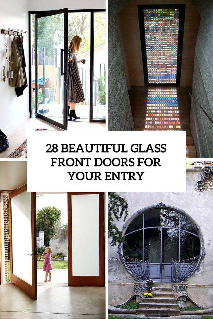 beautiful glass front doors for your entry cover