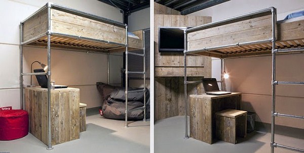 build loft bed itself