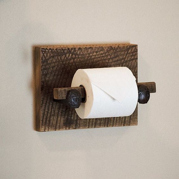 spare toilet paper roll holder