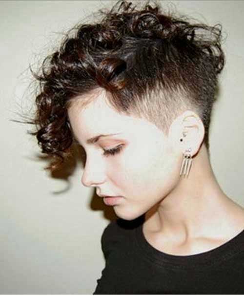 Very Short Curly Hairstyles-8