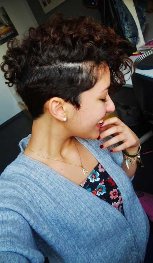 Very Short Curly Hairstyles-7
